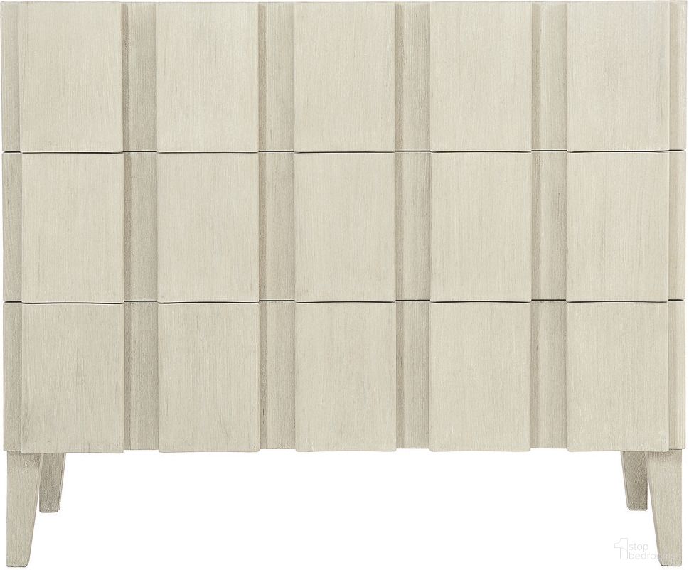 The appearance of East Hampton Hall Chest designed by Bernhardt in the modern / contemporary interior design. This cerused linen piece of furniture  was selected by 1StopBedrooms from East Hampton Collection to add a touch of cosiness and style into your home. Sku: 395115. Material: Ash Veneer.