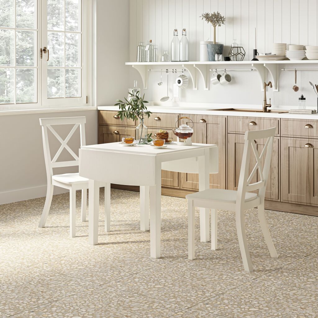 The appearance of Eastern Tides 3 Piece Cross Back Dining Set In Brushed White designed by Jofran in the traditional interior design. This brushed white piece of furniture was selected by 1StopBedrooms from Eastern Tides Collection to add a touch of cosiness and style into your home. Sku: 2146-30;2146-370KD. Material: Acacia.