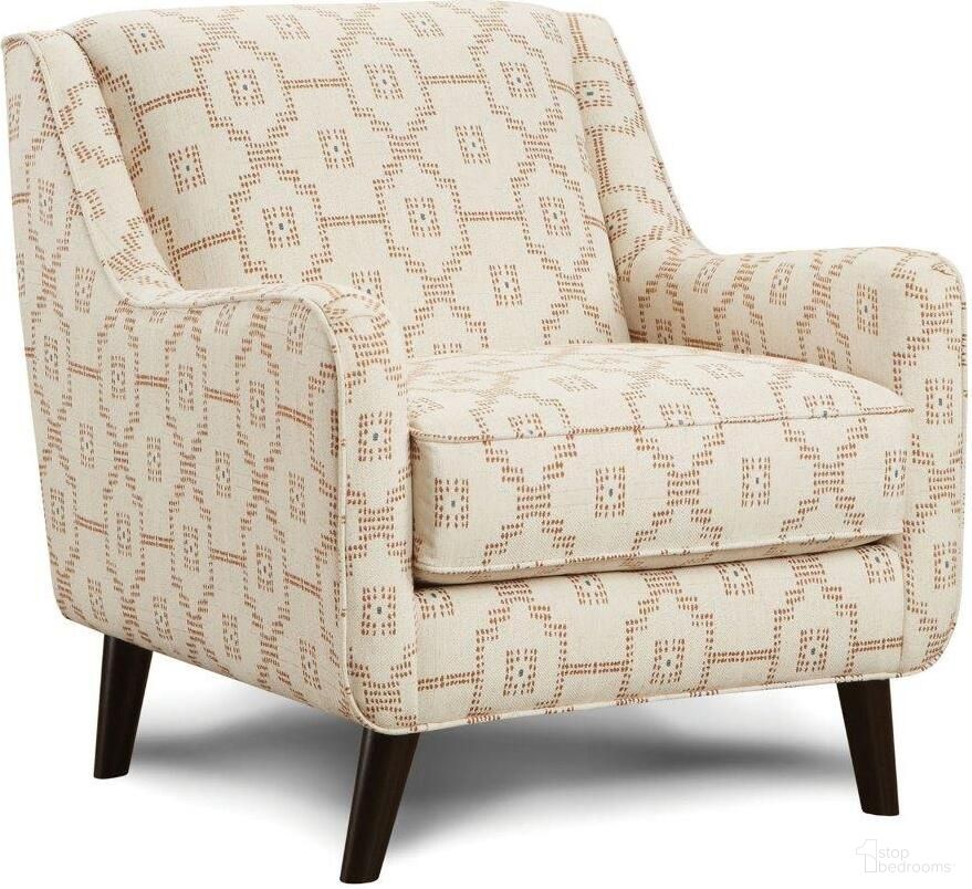The appearance of Eastleigh Keystone Accent Chair In Multi designed by Furniture of America in the transitional interior design. This multi piece of furniture  was selected by 1StopBedrooms from Eastleigh Collection to add a touch of cosiness and style into your home. Sku: SM8186-CH-SQ. Material: Wood.