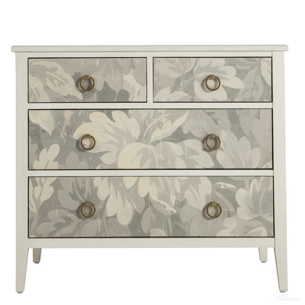 The appearance of Easton Chest In Antique Painted White and Antique Gold designed by Gabby in the transitional interior design. This antique painted white/antique gold piece of furniture was selected by 1StopBedrooms from Easton Collection to add a touch of cosiness and style into your home. Sku: SCH-175528. Material: Wood.