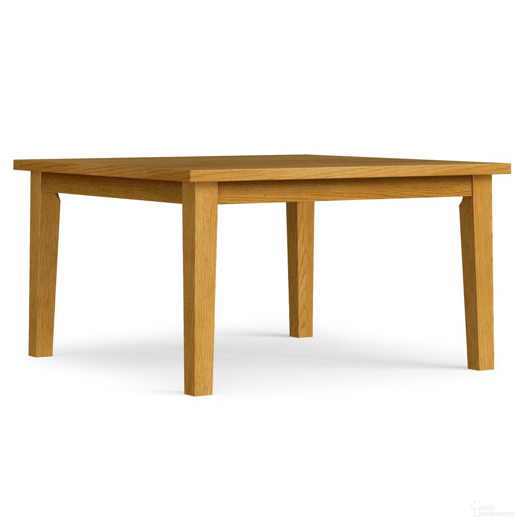 The appearance of Eastwood Square Dining Table In Oak designed by Simpli Home in the modern / contemporary interior design. This oak piece of furniture  was selected by 1StopBedrooms from Eastwood Collection to add a touch of cosiness and style into your home. Sku: AXCDNT-002-OAK. Table Base Style: Legs. Table Top Shape: Square. Size: 54" x 54". Material: Solid Oak.