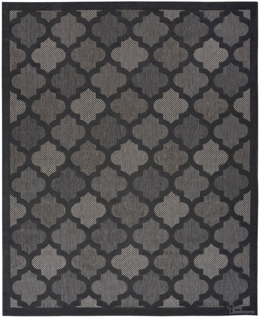 Easy Care 12' x 15' Rug In Charcoal Black
