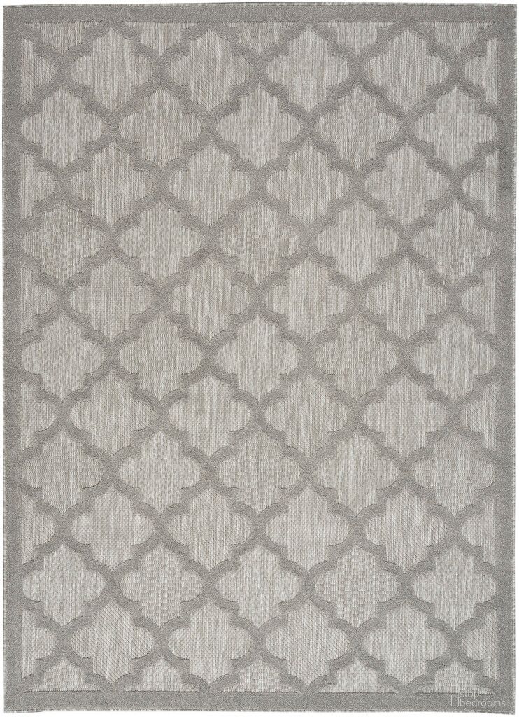 Easy Care 5' x 7' Rug In Silver Grey