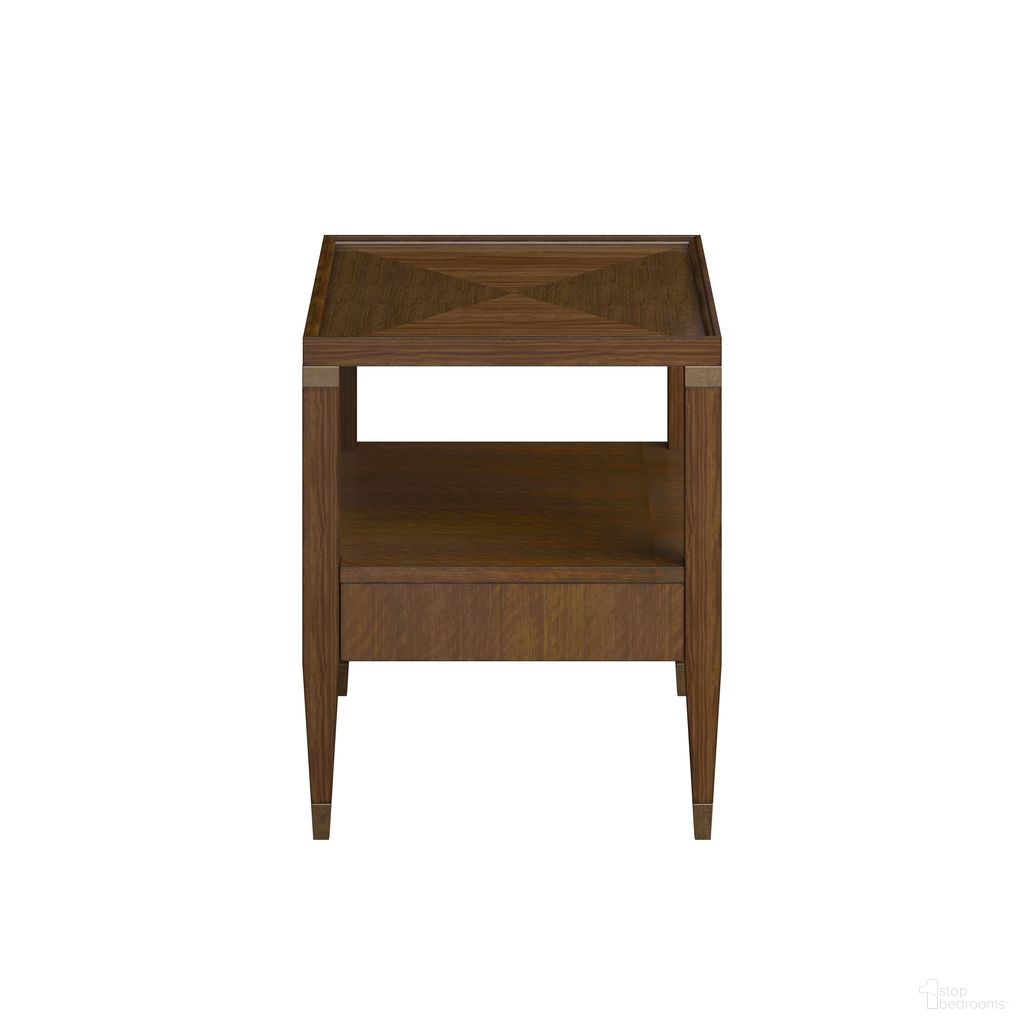 Eave 1 Drawer End Table In Hazelnut