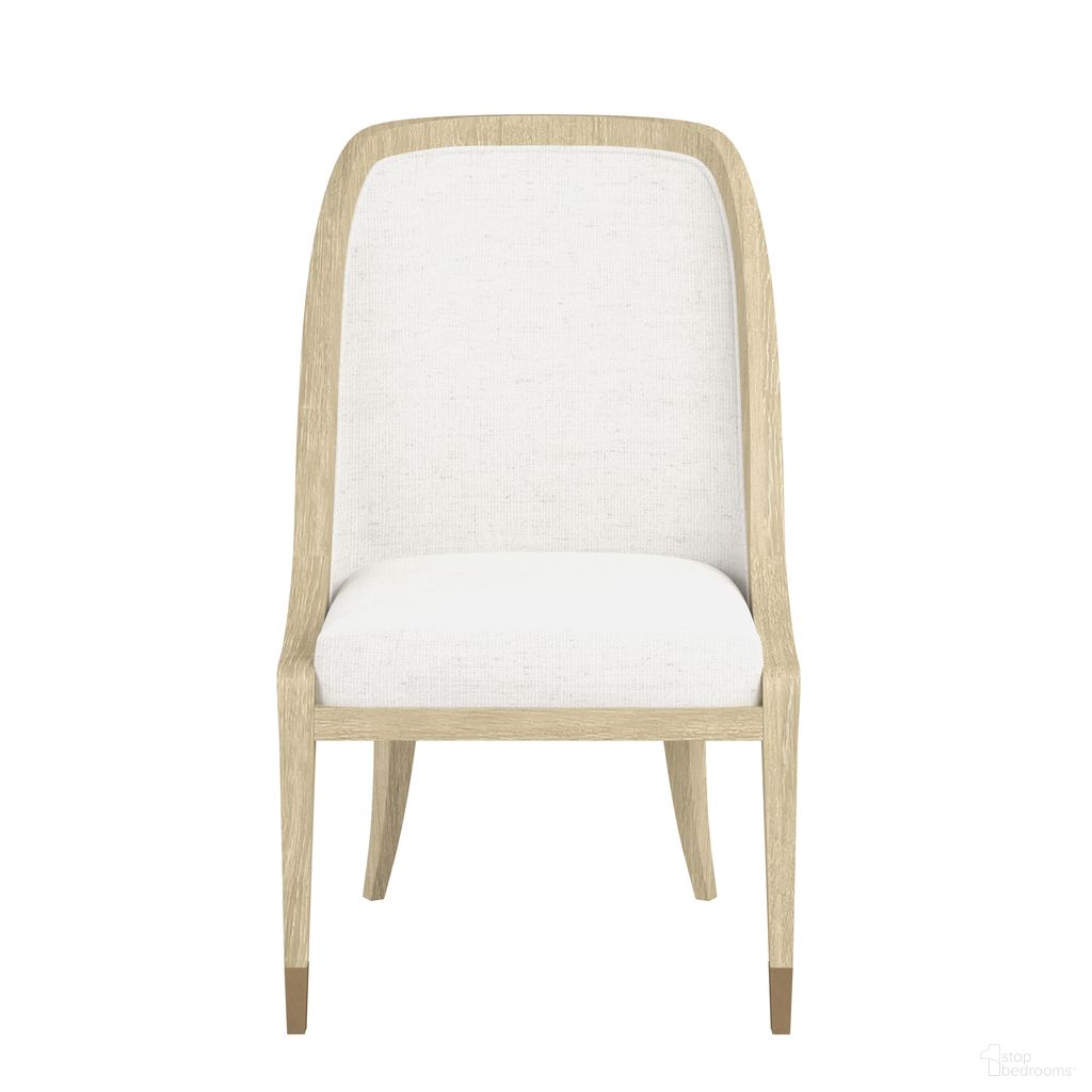 The appearance of Eave Hostess Dining Chair In White designed by A.R.T. in the traditional interior design. This white piece of furniture was selected by 1StopBedrooms from Eave Collection to add a touch of cosiness and style into your home. Sku: 436200-1825. Material: Fabric. Chair Type: Side Chair.