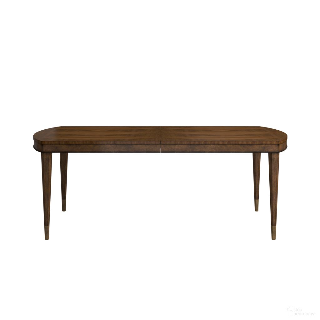 The appearance of Eave Oval Dining Table In Hazelnut designed by A.R.T. in the traditional interior design. This hazelnut piece of furniture was selected by 1StopBedrooms from Eave Collection to add a touch of cosiness and style into your home. Sku: 336222-1860. Material: Wood. Size: 44" x 82".