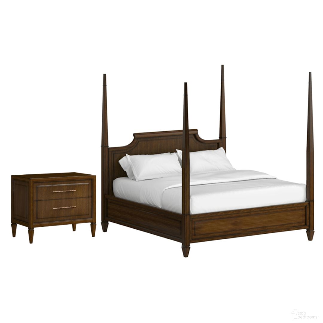 Eave Poster Bedroom Set In Hazelnut