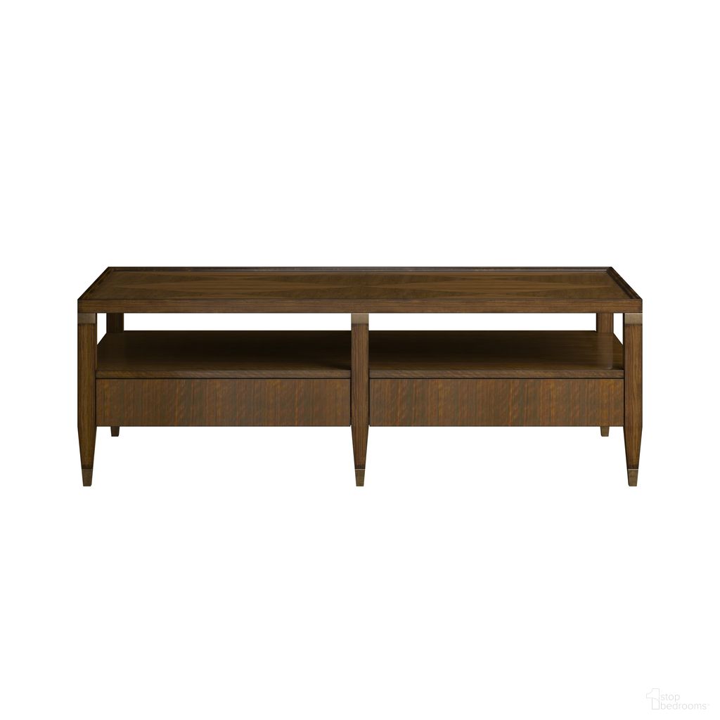 Eave Rectangular Cocktail Table In Hazelnut
