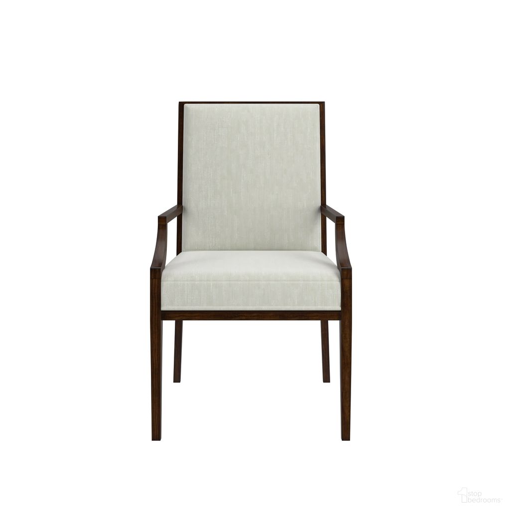 The appearance of Eave Upholstered Arm Chair Set of 2 In Hazelnut designed by A.R.T. in the traditional interior design. This hazelnut piece of furniture was selected by 1StopBedrooms from Eave Collection to add a touch of cosiness and style into your home. Sku: 336207-1860. Material: Wood. Chair Type: Arm Chair.