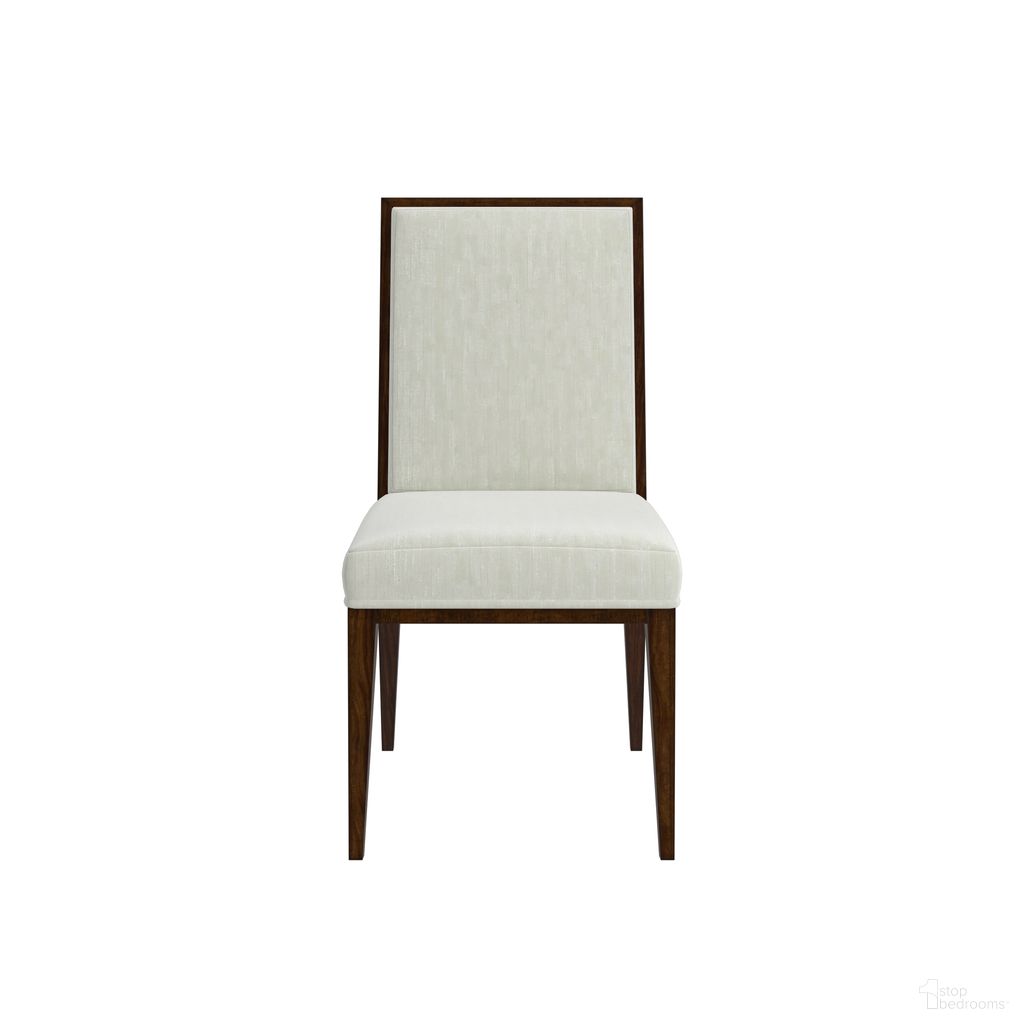 The appearance of Eave Upholstered Side Chair Set of 2 In Hazelnut designed by A.R.T. in the traditional interior design. This hazelnut piece of furniture was selected by 1StopBedrooms from Eave Collection to add a touch of cosiness and style into your home. Sku: 336206-1860. Material: Wood. Chair Type: Side Chair.