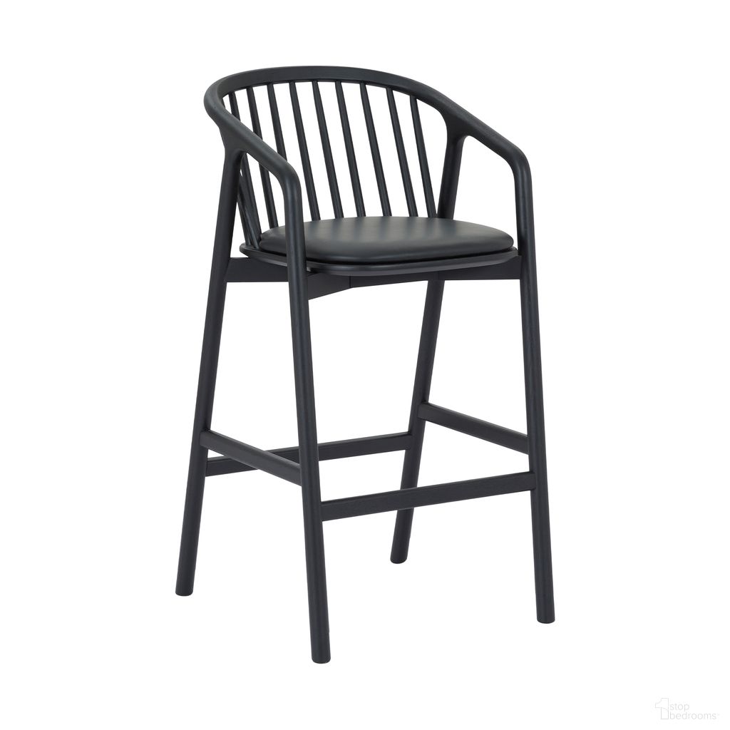The appearance of Echo Bar Stool In Black designed by Armen Living in the modern / contemporary interior design. This black piece of furniture was selected by 1StopBedrooms from Echo Collection to add a touch of cosiness and style into your home. Sku: LCECBABLK30. Material: MDF.