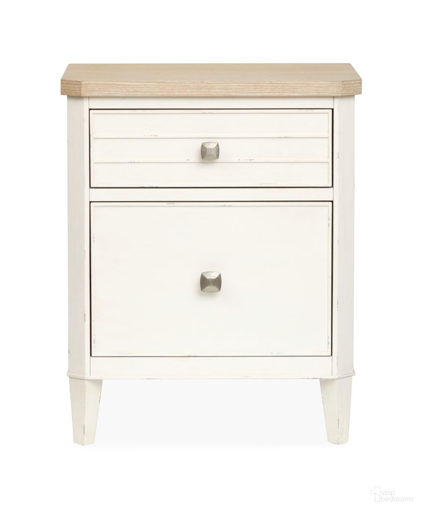The appearance of Echo Isles Telephone Table In Sea Pearl and Driftwood designed by Salt Life Home in the transitional interior design. This sea pearl and driftwood piece of furniture was selected by 1StopBedrooms from Echo Isles Collection to add a touch of cosiness and style into your home. Sku: B6310-06. Material: Oak Veneer.