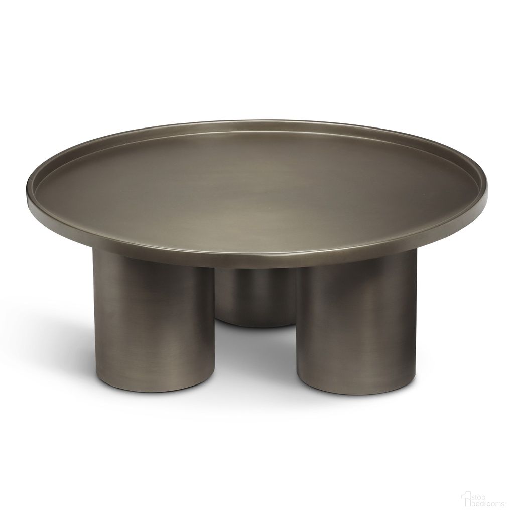 The appearance of Eclat Sofia Industrial Coffee Table In Nickel designed by Urbia in the modern / contemporary interior design. This nickel piece of furniture  was selected by 1StopBedrooms from Eclat Collection to add a touch of cosiness and style into your home. Sku: ISN-F075B-IN. Material: Steel.