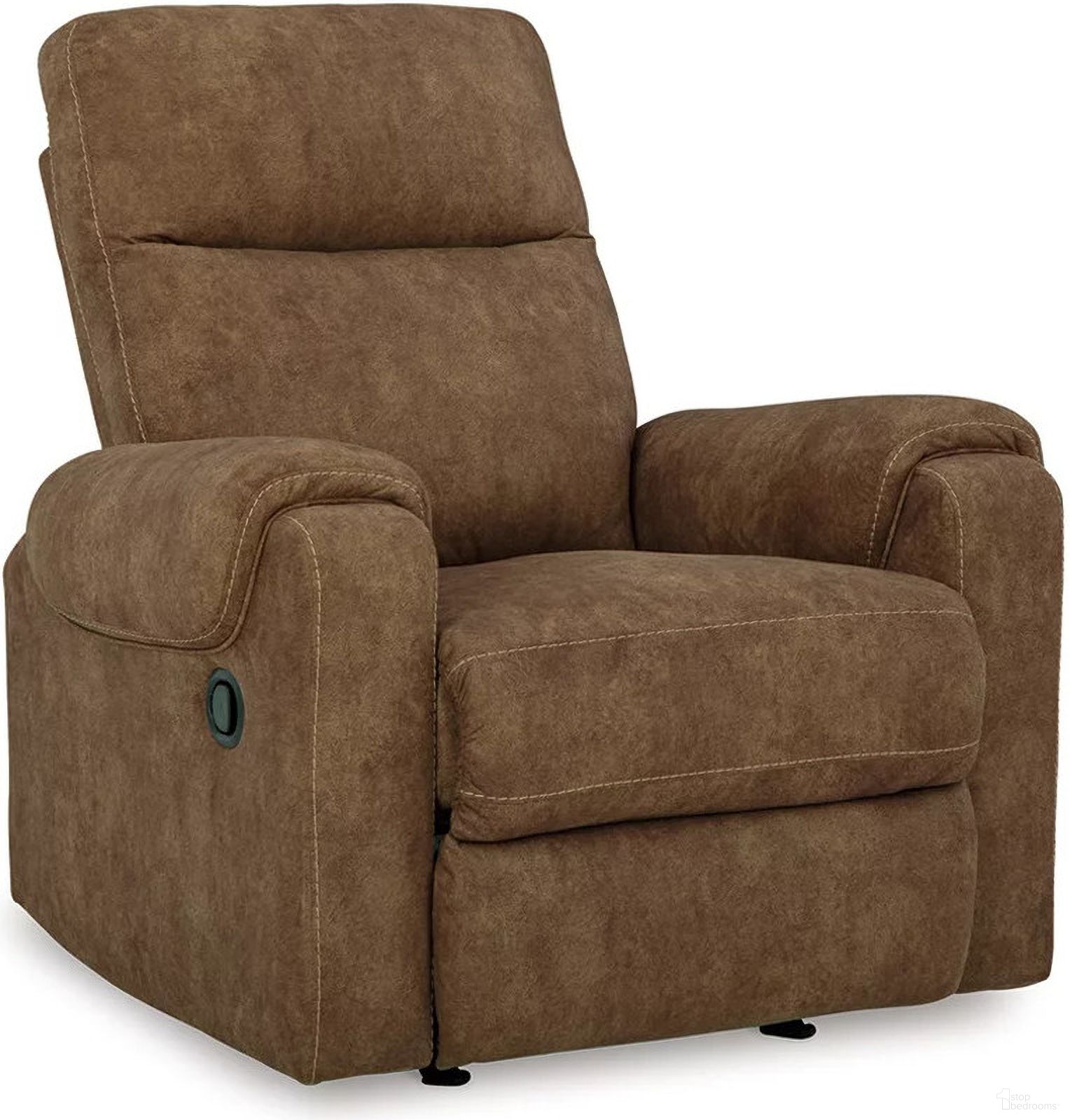 The appearance of Edenwold Recliner In Brindle designed by Signature Design by Ashley in the modern / contemporary interior design. This brindle piece of furniture was selected by 1StopBedrooms from Edenwold Collection to add a touch of cosiness and style into your home. Sku: 1380525. Material: Faux Leather.