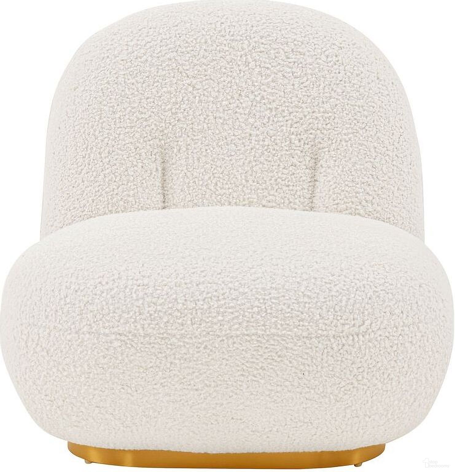 Edina Accent Chair In White