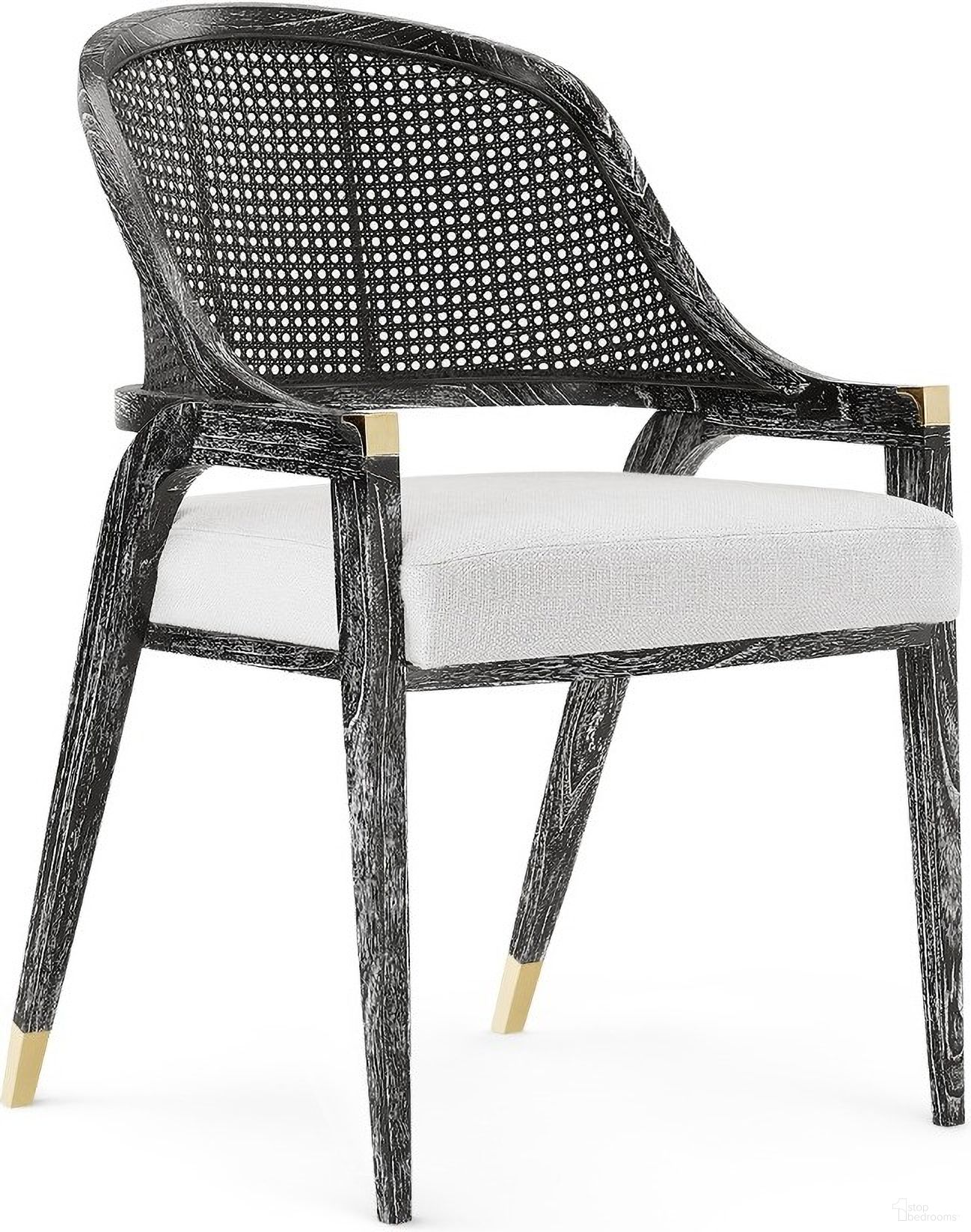 The appearance of Edward Chair Set of 2 In Jet Black designed by Villa & House in the transitional interior design. This jet black piece of furniture  was selected by 1StopBedrooms from Edward Collection to add a touch of cosiness and style into your home. Sku: EWD-550-91. Material: Mahogany. Chair Type: Arm Chair.