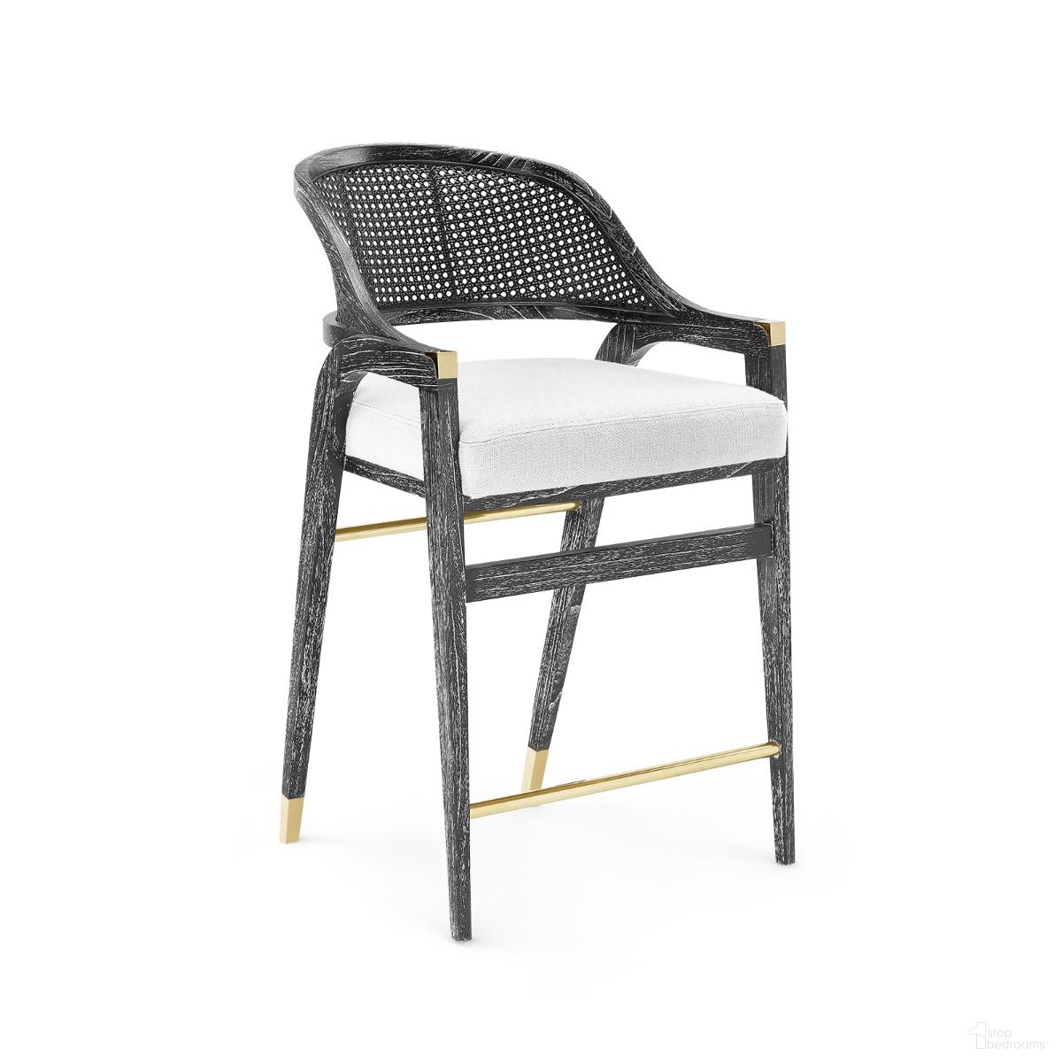 The appearance of Edward Counter Stool Set of 2 In Jet Black designed by Villa & House in the transitional interior design. This jet black piece of furniture was selected by 1StopBedrooms from Edward Collection to add a touch of cosiness and style into your home. Sku: EWD-575-91. Material: Wood.