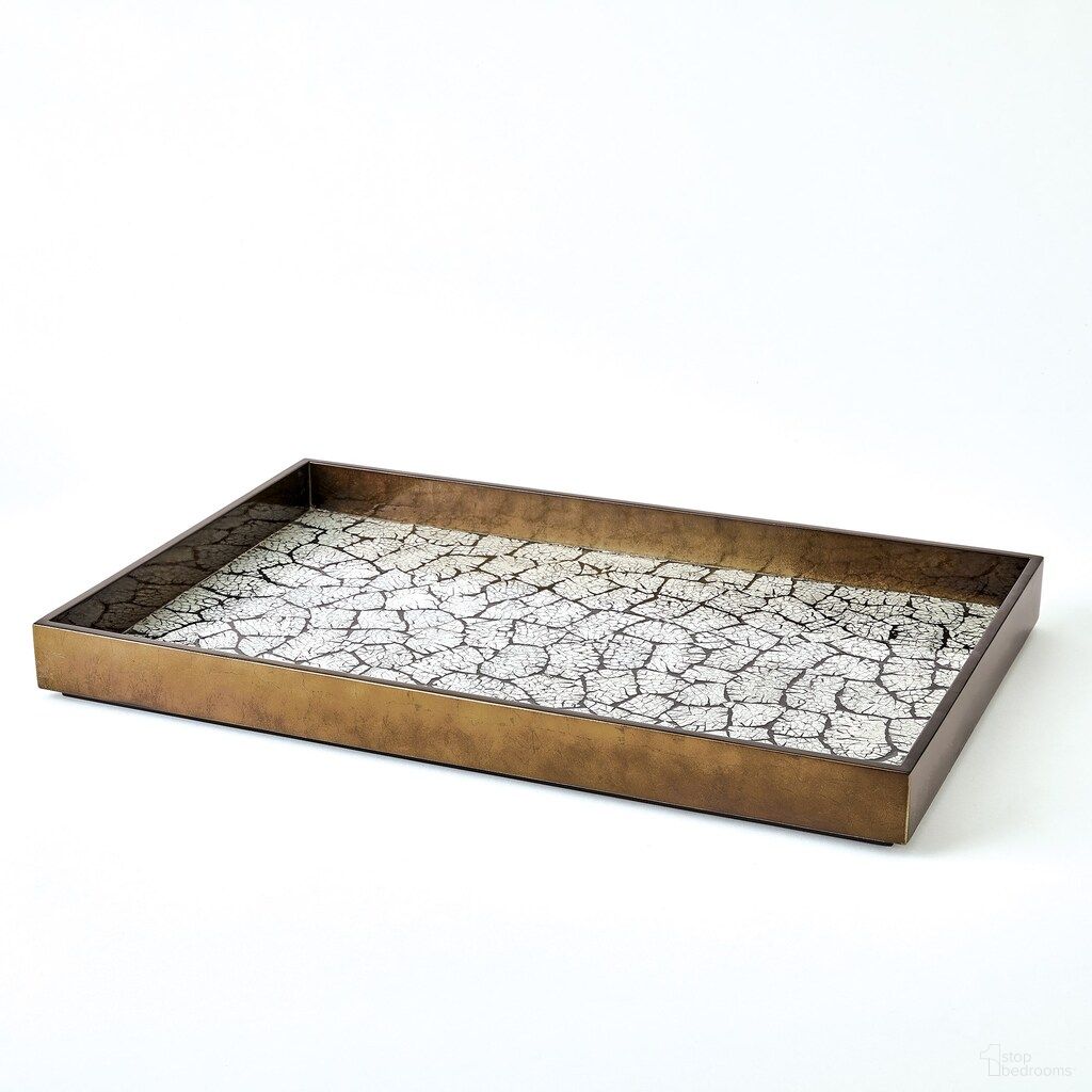 Eggshell Large Box In Antique Gold