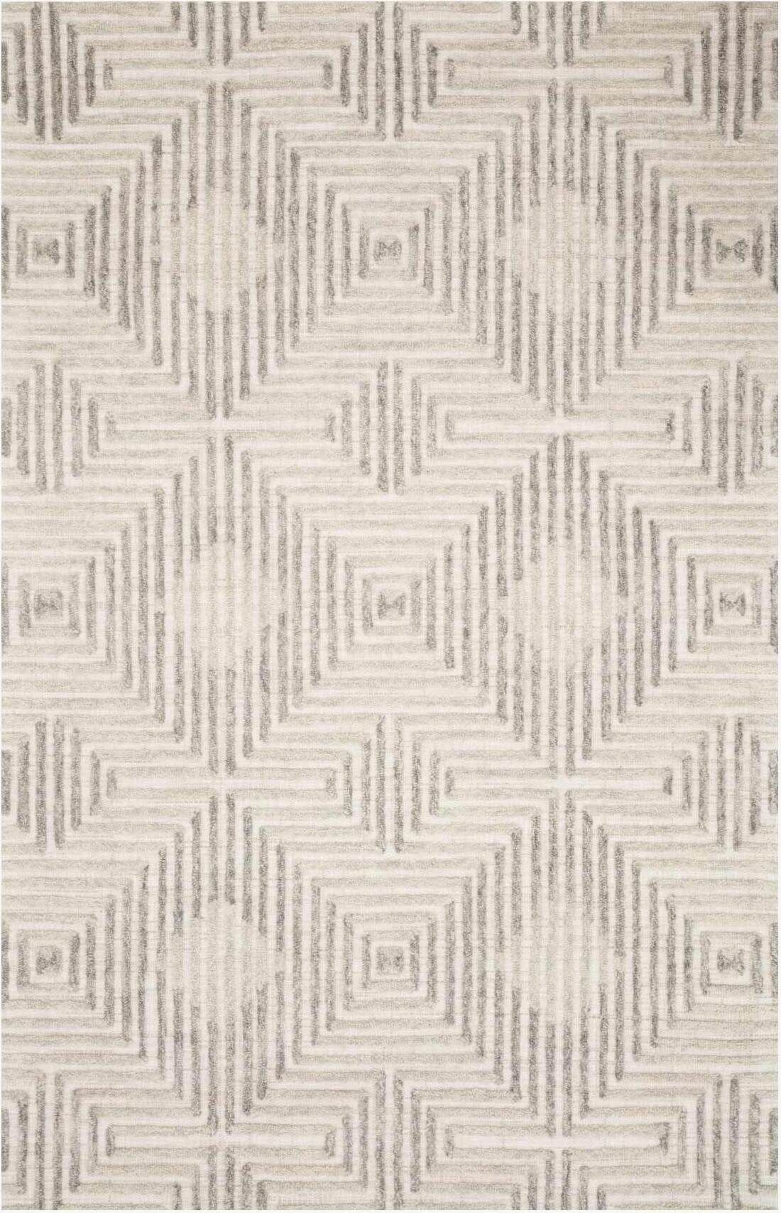 Ehren Grey/Silver 1'6" x 1'6" Rug