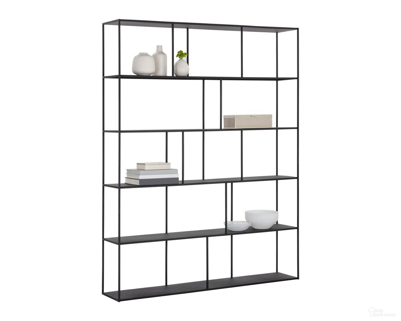 Eiffel Extra Large Bookcase In Black