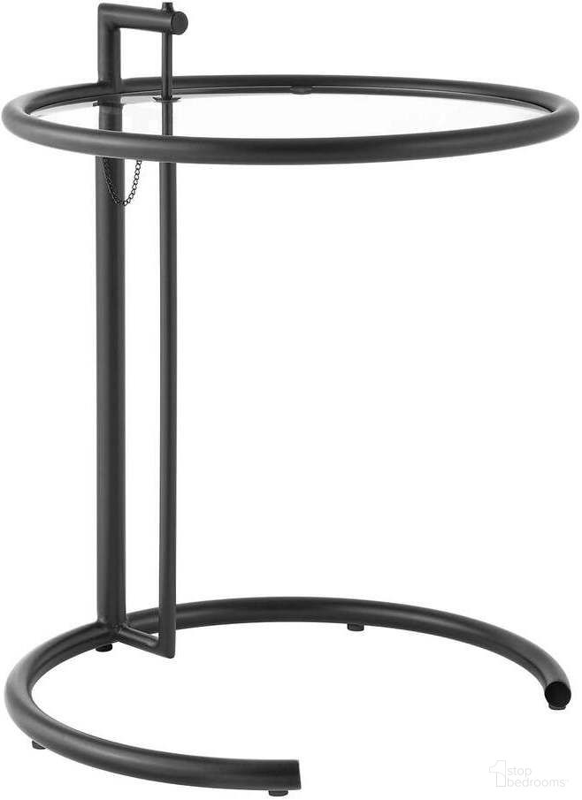 The appearance of Eileen Metal Side Table In Black designed by Modway in the modern / contemporary interior design. This black piece of furniture was selected by 1StopBedrooms from Eileen Gray Collection to add a touch of cosiness and style into your home. Sku: EEI-125-BLK. Material: Metal.