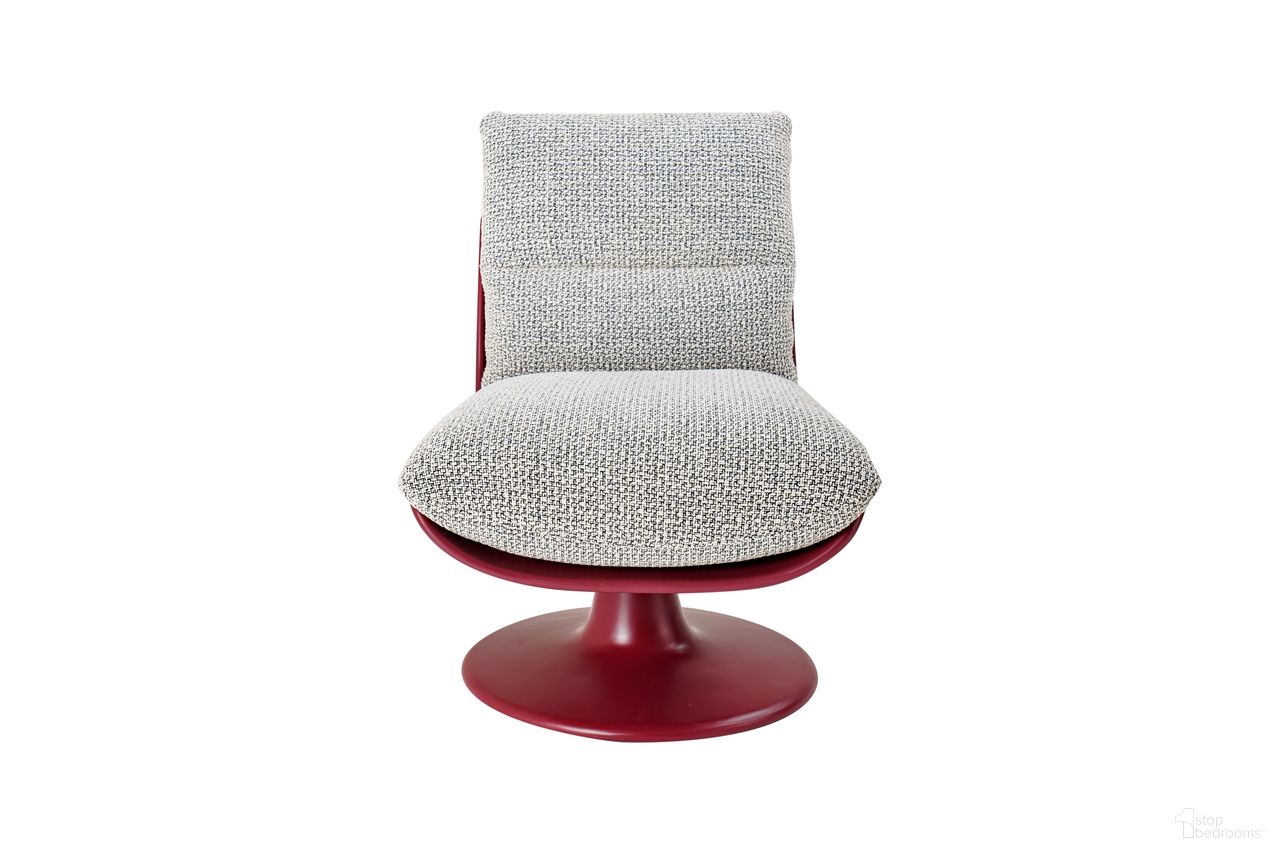 The appearance of Elan Signoria Lounge Chair In Light Gray designed by Klaussner Home Furnishings in the modern / contemporary interior design. This light gray piece of furniture was selected by 1StopBedrooms from Elan Collection to add a touch of cosiness and style into your home. Sku: ZS1006-9. Material: Fabric.