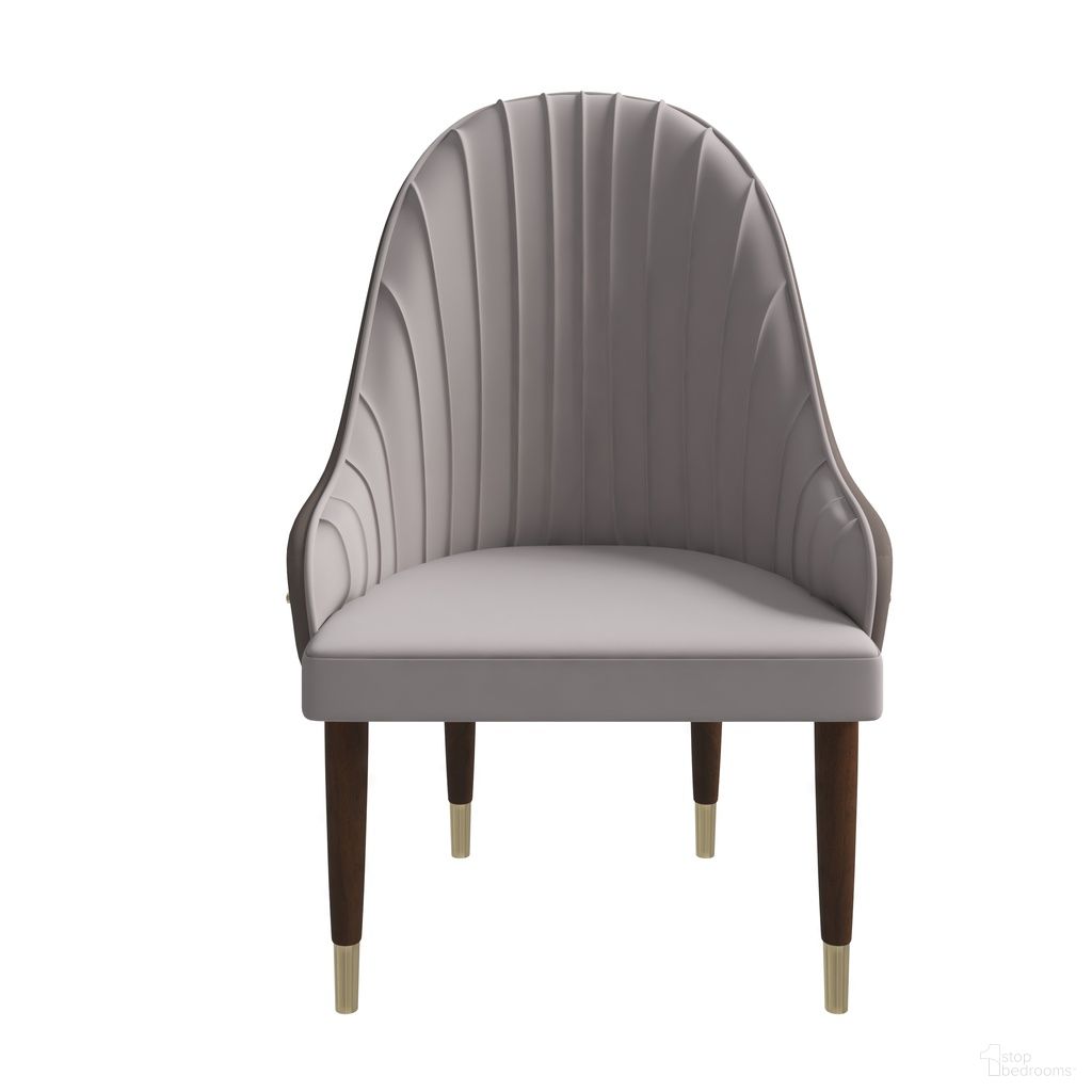Elara Wooden Dining Chair In Taupe