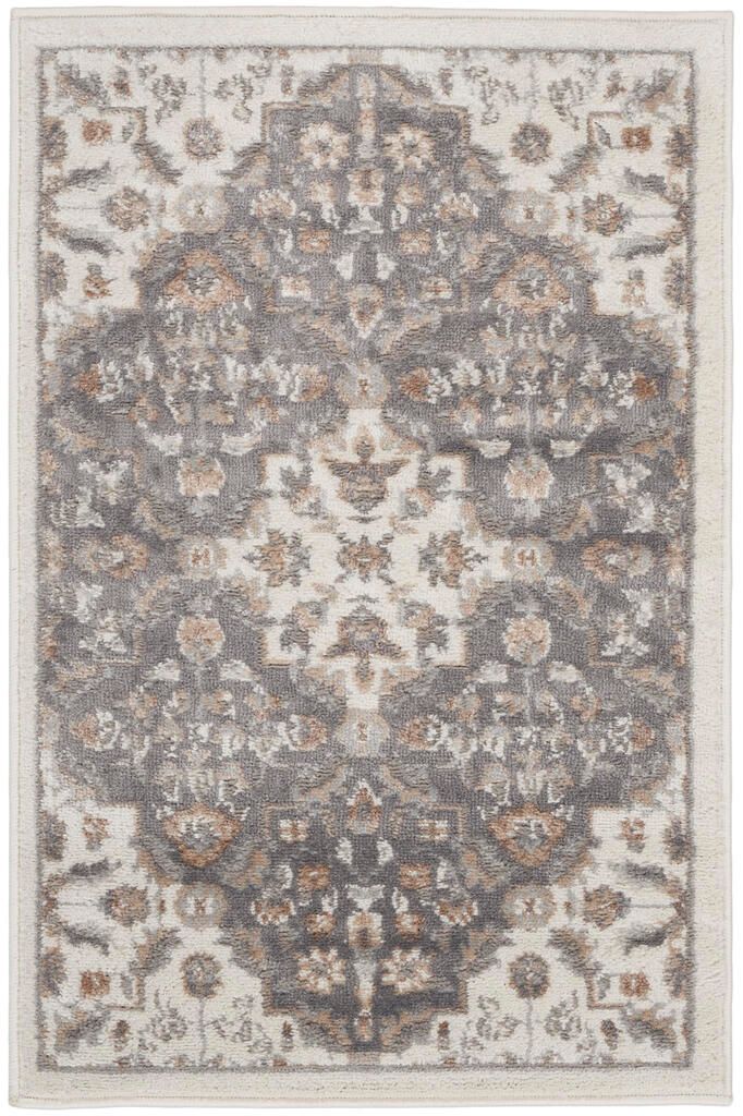 Elation 2' x 3' Transitional Indoor Rug In Ivory Grey