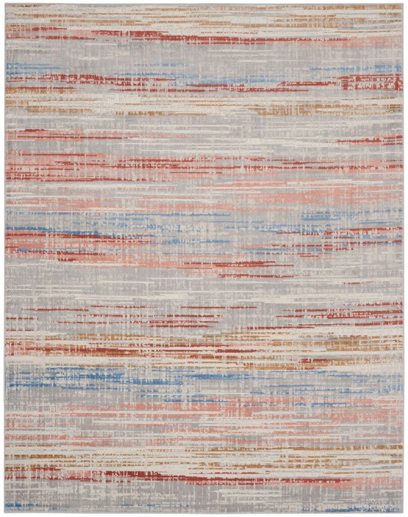 Elation 7'10" x 9'10" Indoor Rug In Ivory Multi