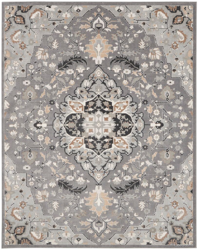Elation 9' x 12' Indoor Rug In Grey