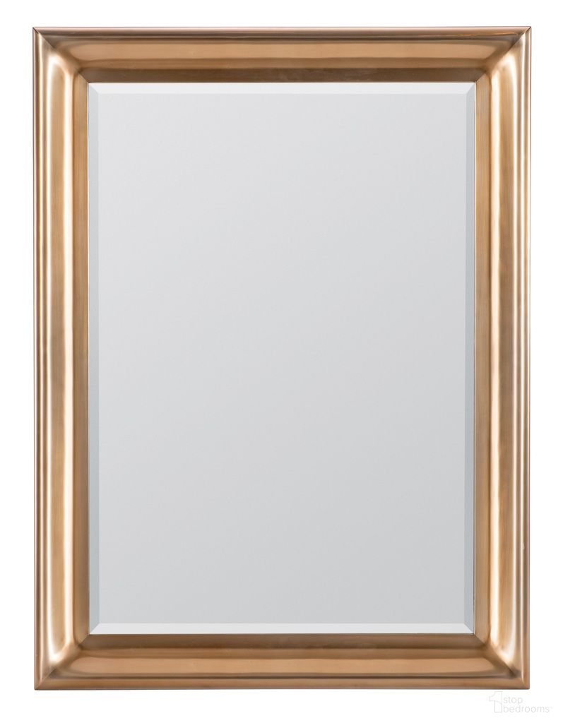The appearance of Eleana Landscape Mirror In Gold designed by Hooker in the transitional interior design. This gold piece of furniture was selected by 1StopBedrooms from Eleana Collection to add a touch of cosiness and style into your home. Sku: 7252-90008-15. Material: Metal.
