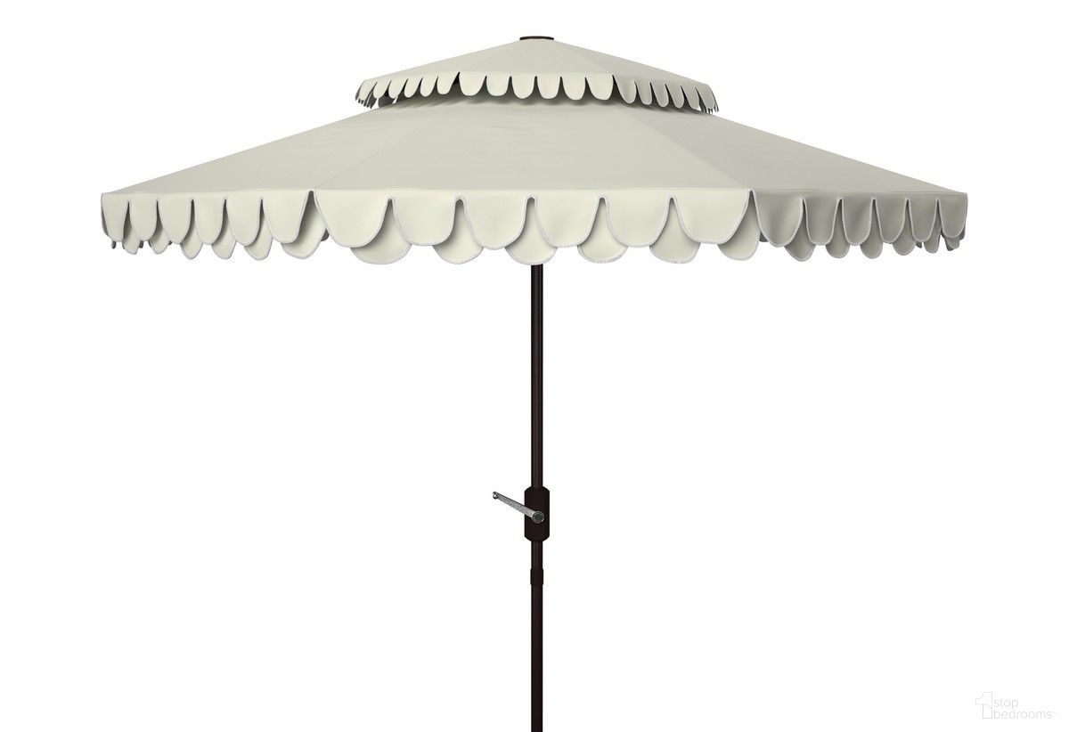 Elegant Valance 9Ft Double Top Umbrella PAT8206C