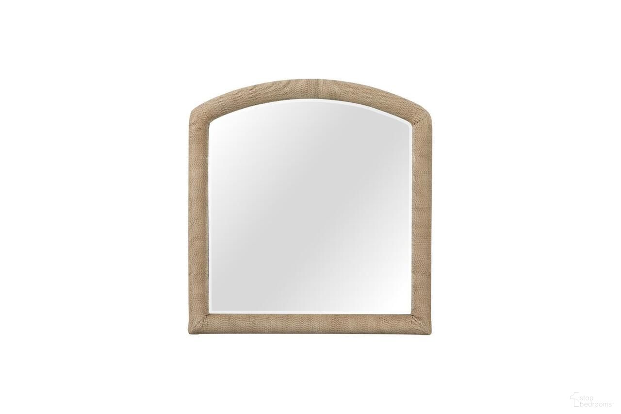 The appearance of Elements Arched Mirror In Toffee designed by Bernell in the transitional interior design. This toffee piece of furniture was selected by 1StopBedrooms from Elements Collection to add a touch of cosiness and style into your home. Sku: 3262-141. Material: Oak Veneer.