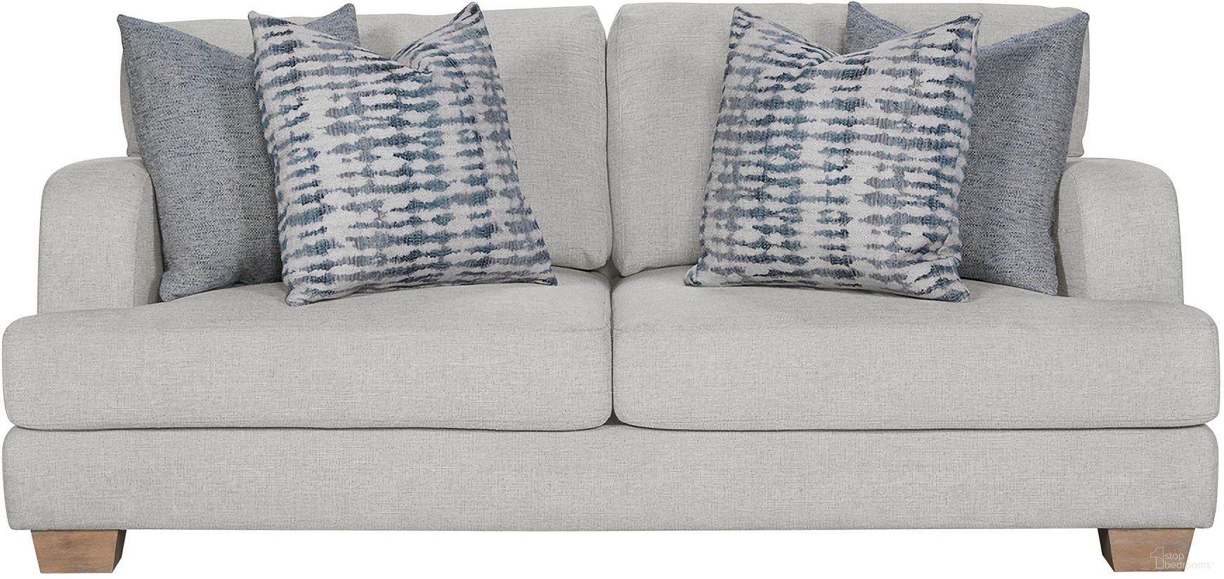 The appearance of Elements Loveseat In Off White designed by Bernell in the transitional interior design. This off white piece of furniture was selected by 1StopBedrooms from Elements Collection to add a touch of cosiness and style into your home. Sku: 3062-900LS. Material: Polyester.