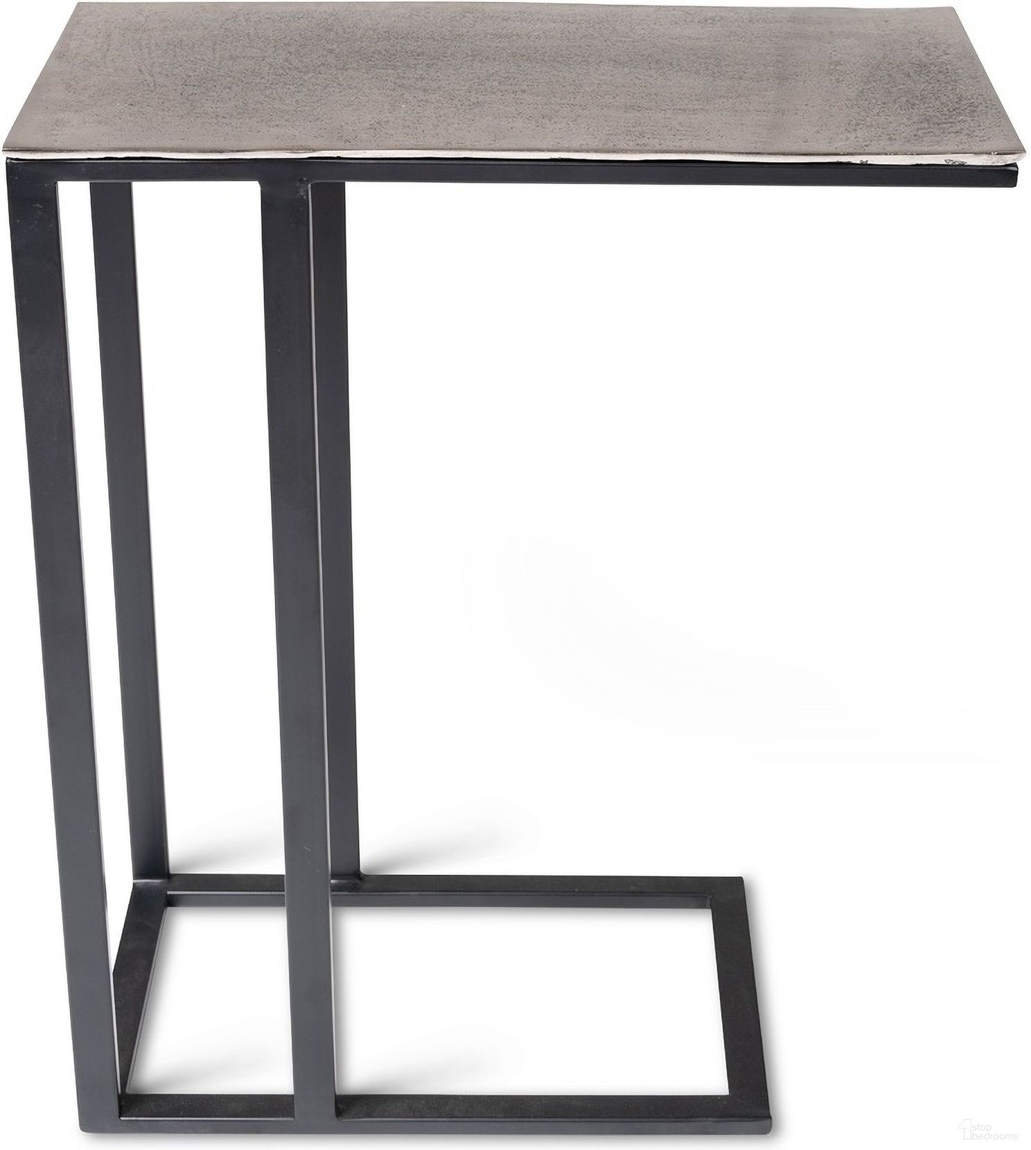 The appearance of Elements Tanu C-Table End Table In Vintage Silver designed by Urbia in the modern / contemporary interior design. This vintage silver piece of furniture  was selected by 1StopBedrooms from Elements Collection to add a touch of cosiness and style into your home. Sku: IJ-TANU-ET-VS. Material: Aluminum.