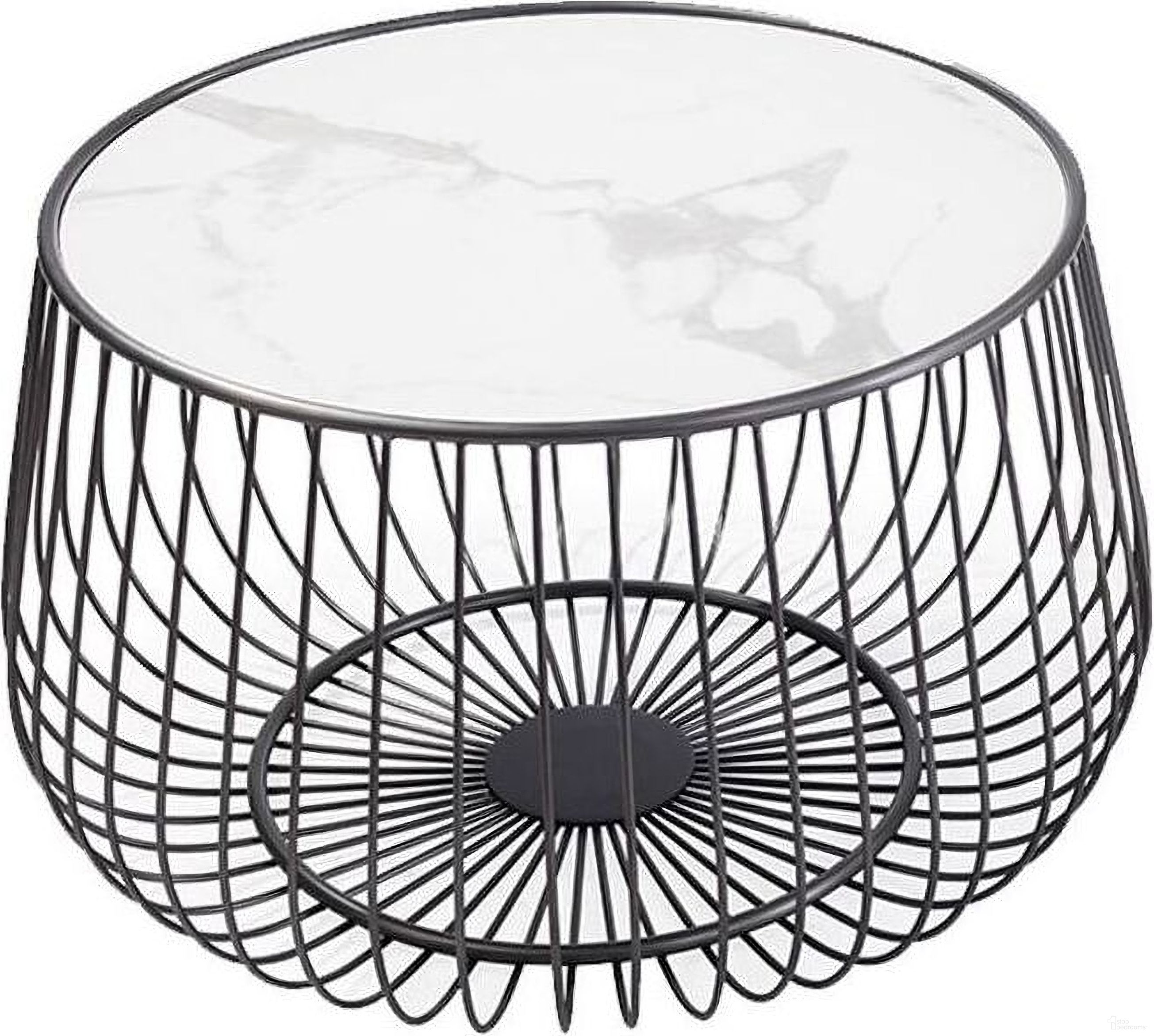 The appearance of Elena White Marble Top Coffee Table designed by Bellini Modern Living in the modern / contemporary interior design. This white and black piece of furniture  was selected by 1StopBedrooms from Elena Collection to add a touch of cosiness and style into your home. Sku: Elena CT. Material: Stainless Steel.