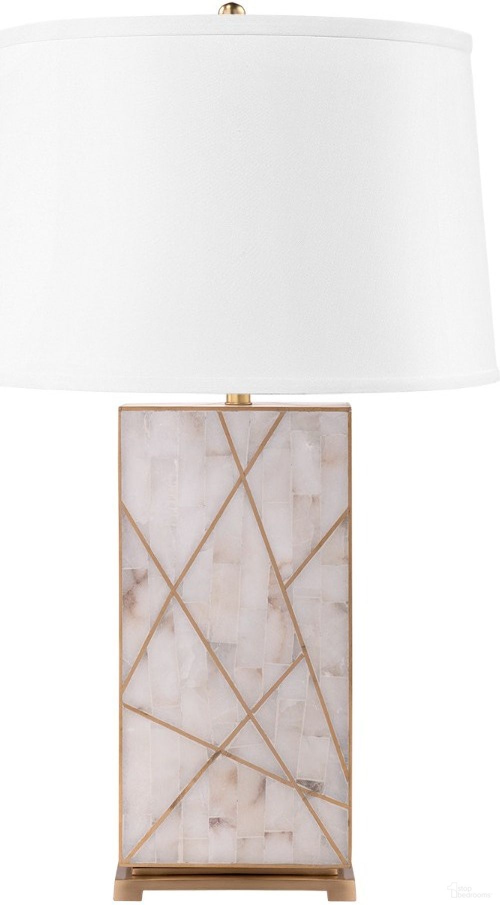 The appearance of Elgin Lamp Without Shade In Alabaster designed by Villa & House in the transitional interior design. This alabaster piece of furniture  was selected by 1StopBedrooms from Elgin Collection to add a touch of cosiness and style into your home. Sku: ELG-800-409. Material: Marble.