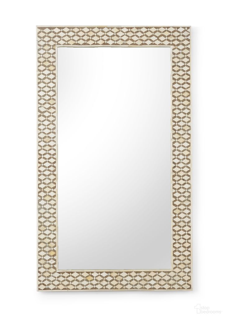 The appearance of Elgon Mirror In Cream and Brown designed by Chelsea House in the modern / contemporary interior design. This cream/brown piece of furniture was selected by 1StopBedrooms from Chelsea House Misc Collection to add a touch of cosiness and style into your home. Sku: 383011. Material: Wood.