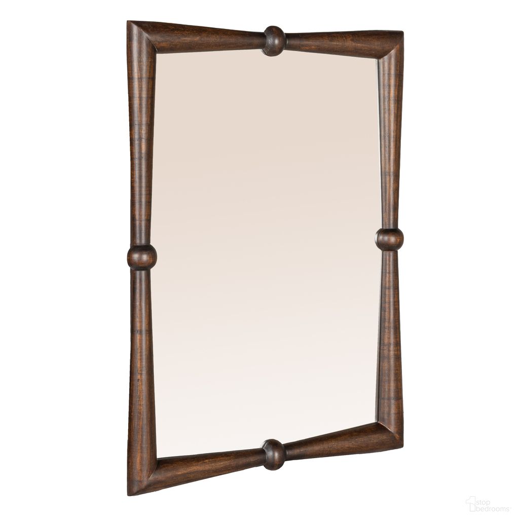 The appearance of Eli Rectangular Wood Wall Mirror In Walnut designed by Rowena Interiors in the modern / contemporary interior design. This walnut piece of furniture was selected by 1StopBedrooms from Eli Collection to add a touch of cosiness and style into your home. Sku: EC2020. Material: MDF.