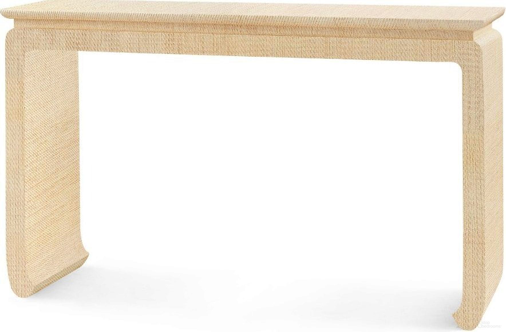 The appearance of Elina Console In Natural Twill designed by Villa & House in the transitional interior design. This natural piece of furniture was selected by 1StopBedrooms from Elina Collection to add a touch of cosiness and style into your home. Sku: ELI-400-6124.