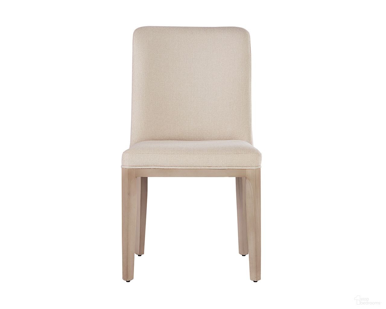 Elisa Dining Chair In Light Oak and Mainz Cream