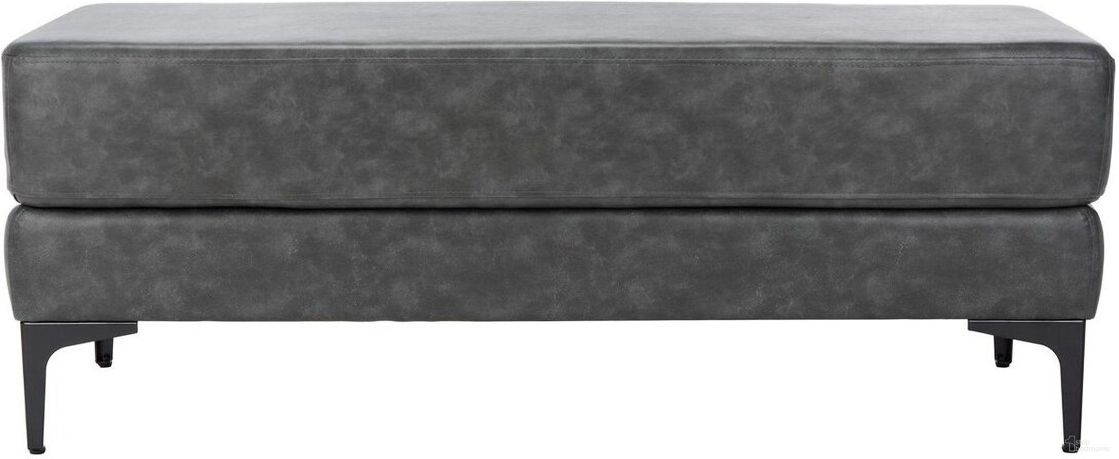 The appearance of Elise Rectangular Bench In Gray designed by Safavieh in the transitional interior design. This gray piece of furniture  was selected by 1StopBedrooms from Elise Collection to add a touch of cosiness and style into your home. Sku: BCH6302B. Material: Wood.