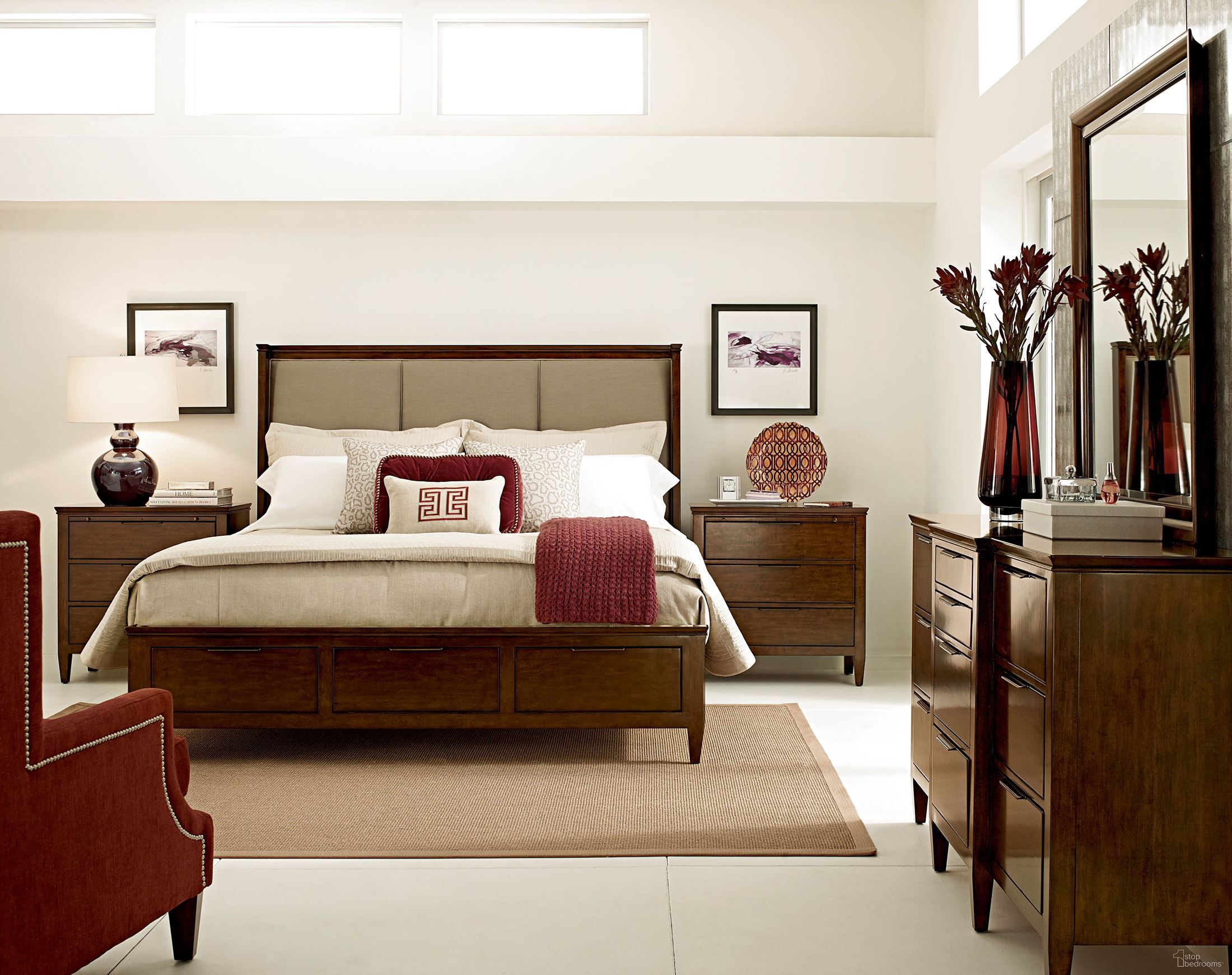 Elise Spectrum Storage Bedroom Set