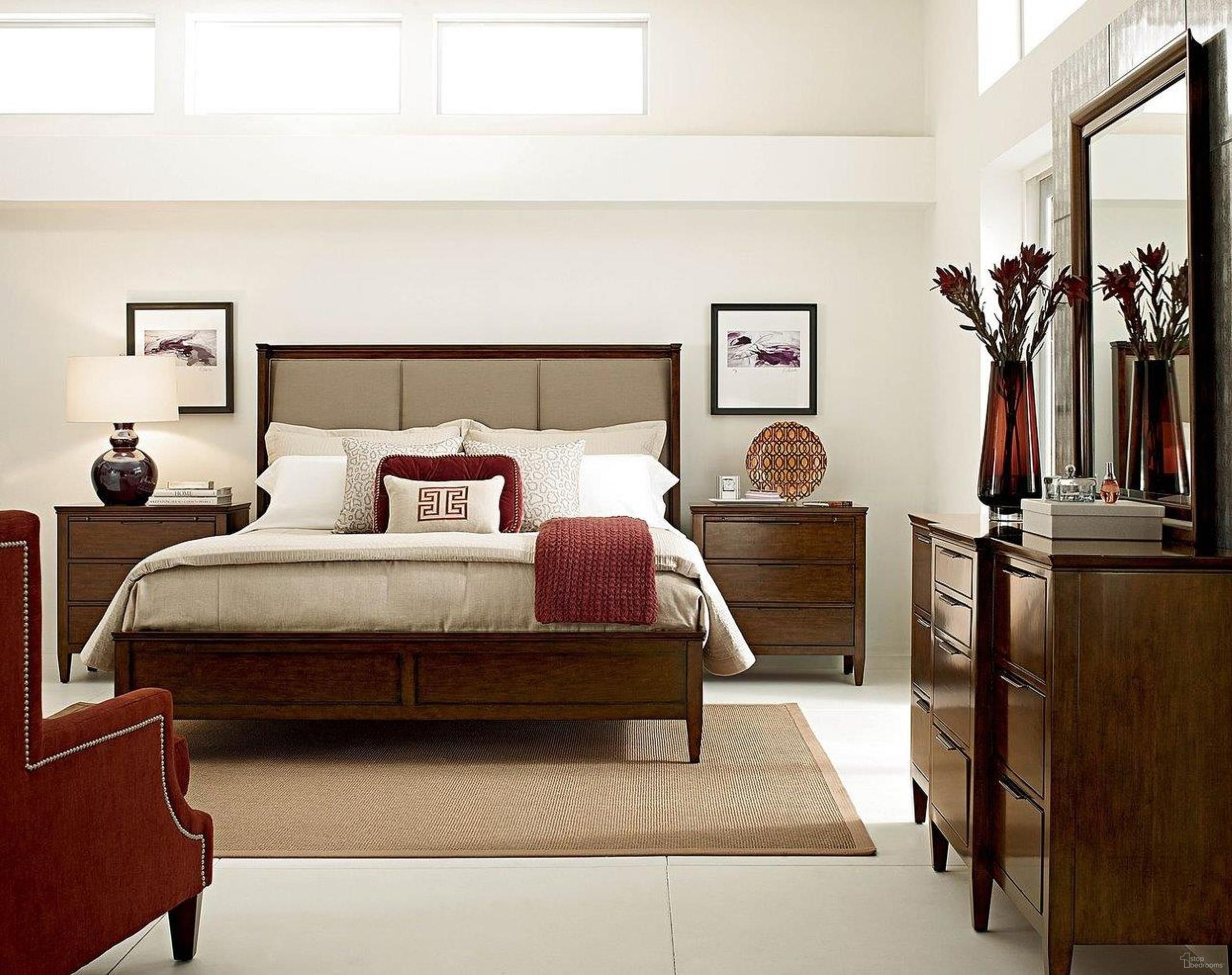 Elise Spectrum Upholstered Bedroom Set