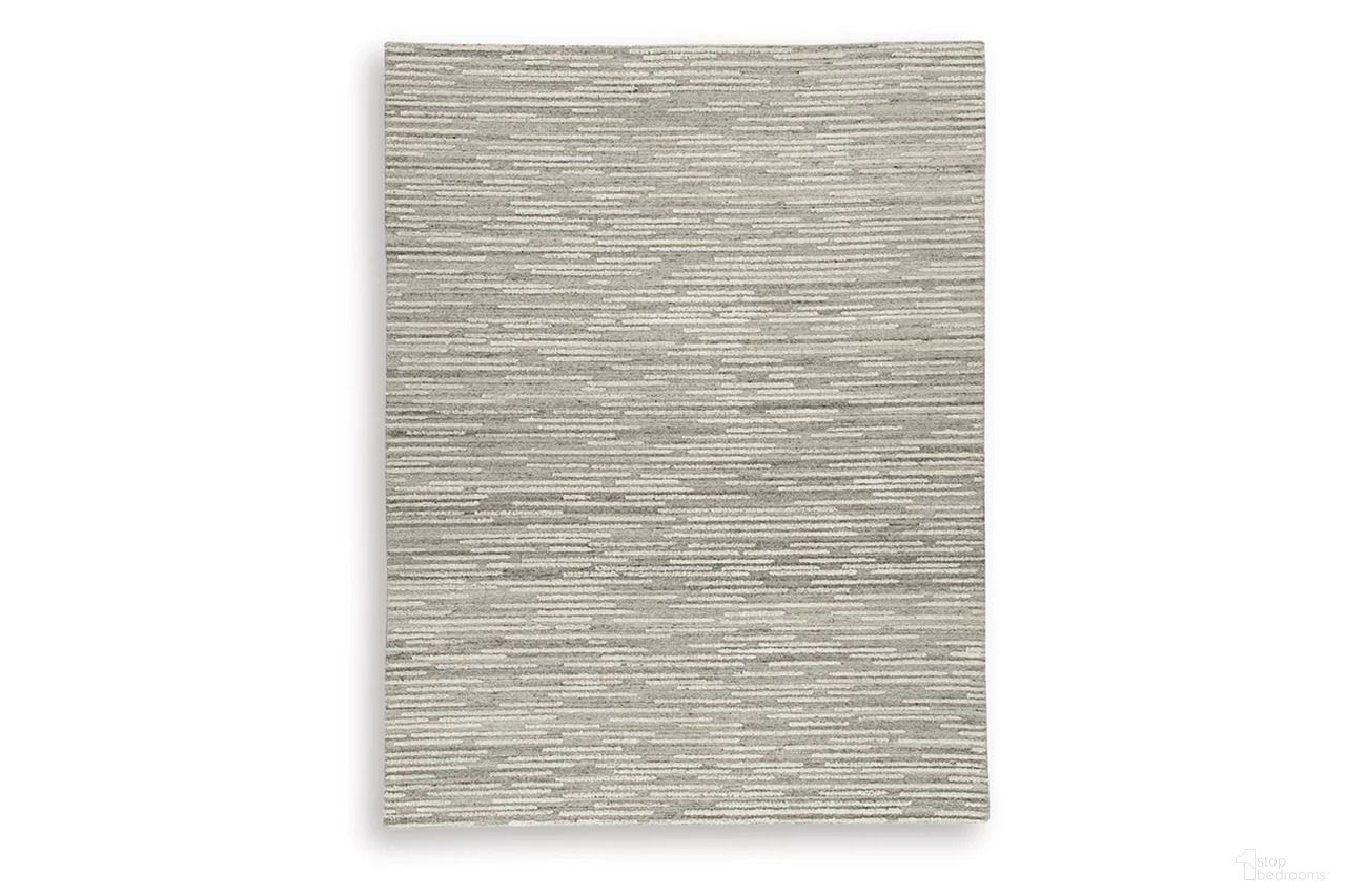 Eljory Large Rug In Gray