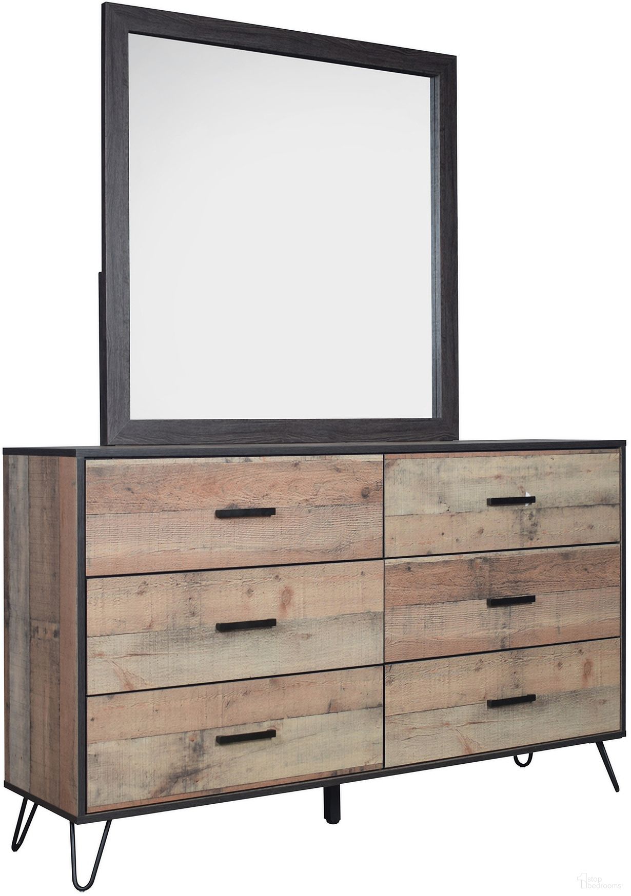 The appearance of Elk River Dresser In Rustic designed by New Classic in the modern / contemporary interior design. This rustic piece of furniture was selected by 1StopBedrooms from Elk River Collection to add a touch of cosiness and style into your home. Sku: B5533-050. Material: Wood.