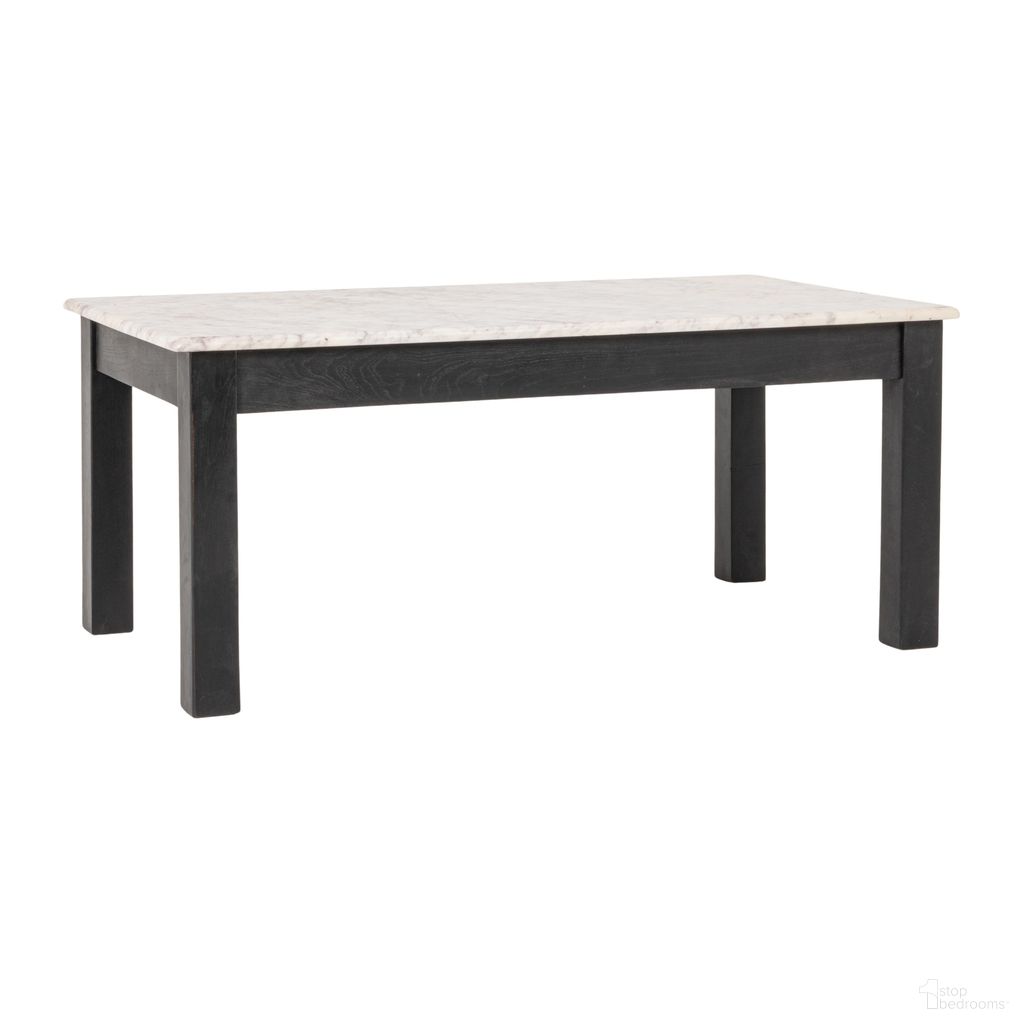 The appearance of Elliot Rectangular Teak and Marble Coffee Table In Black designed by Rowena Interiors in the traditional interior design. This black piece of furniture  was selected by 1StopBedrooms from Elliot Collection to add a touch of cosiness and style into your home. Sku: EC2166. Material: Teak Wood.
