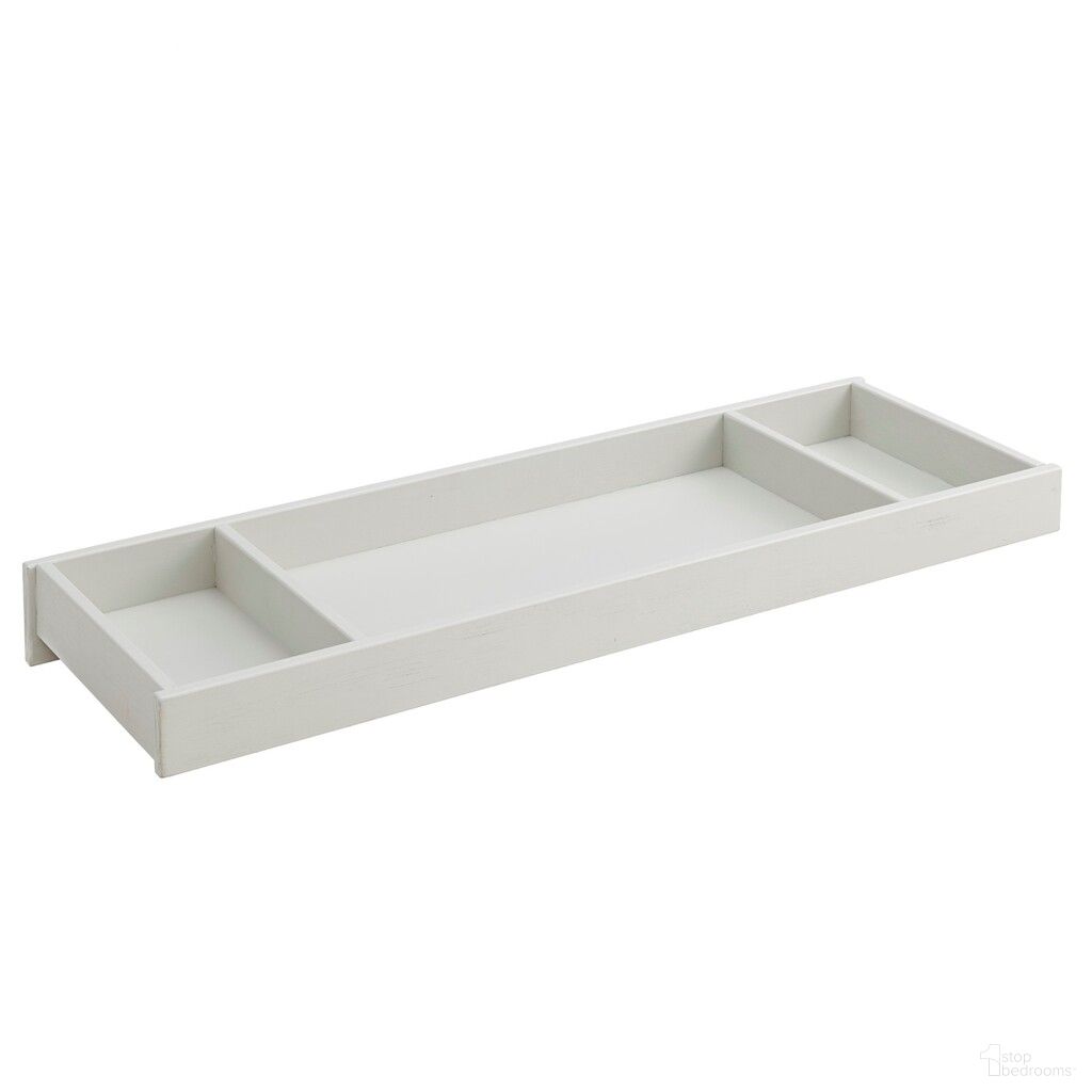 Ellison Changing Topper In Rustic White
