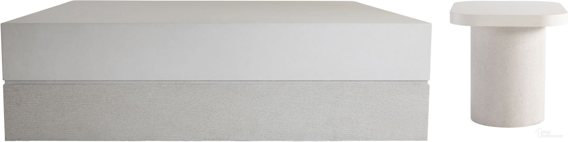 The appearance of Ellison Occasional Table Set designed by Bernhardt in the transitional interior design. This adobe piece of furniture  was selected by 1StopBedrooms from Ellison Collection to add a touch of cosiness and style into your home. Sku: 553011;553121. Material: Wood.