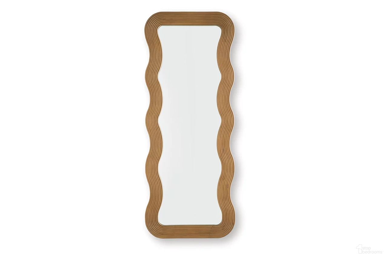 Ellisonville Floor Mirror In Brown
